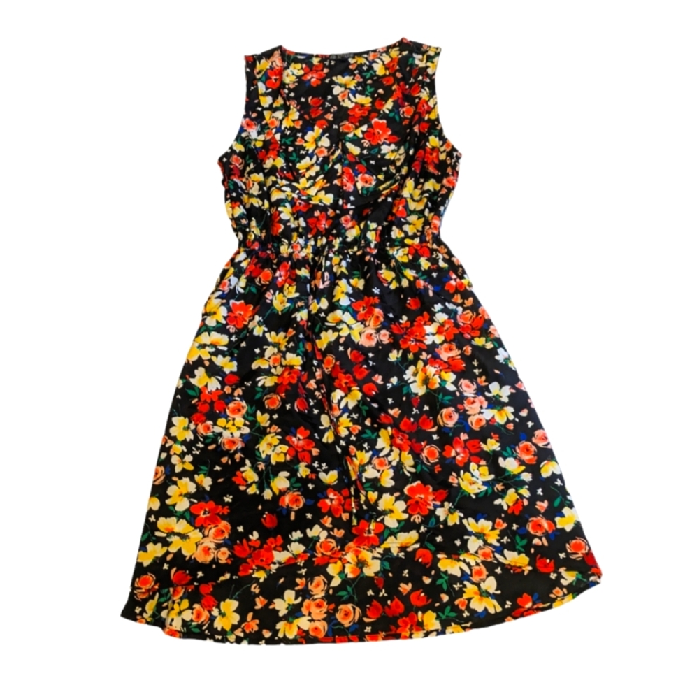 BeBop Floral Bow Front Mini Dress size XL